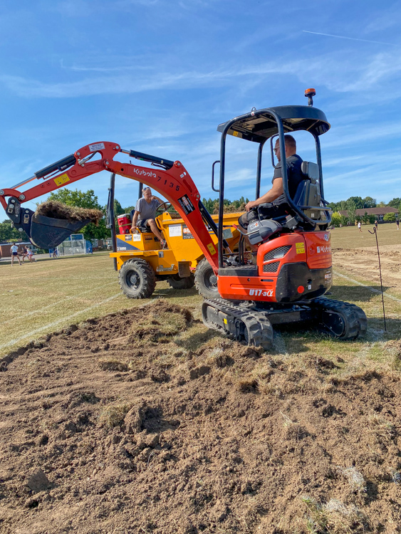 Infield levelling