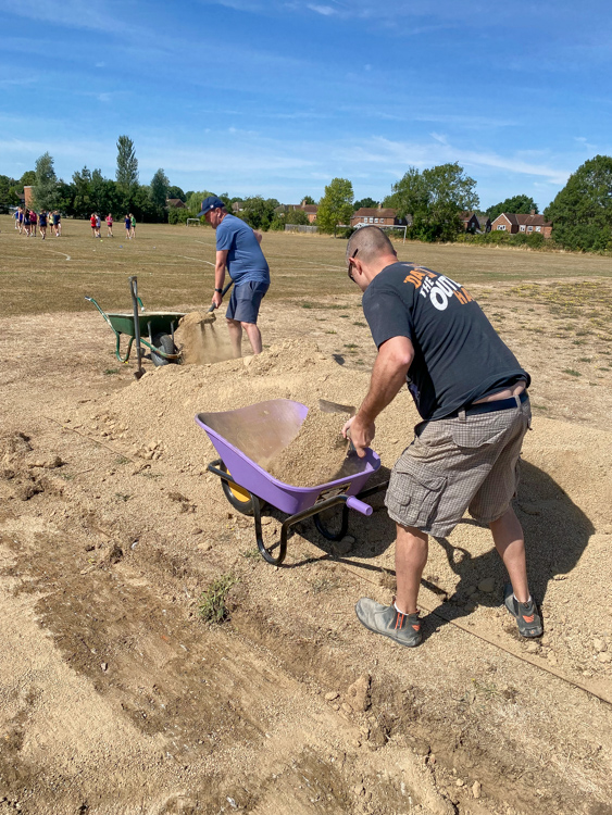Infield levelling