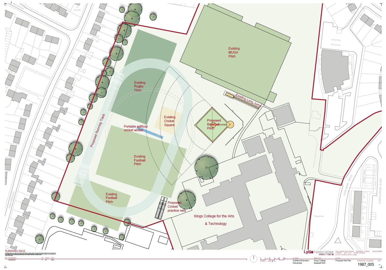 Planning permission site plan