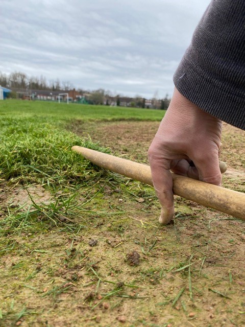 Edging work